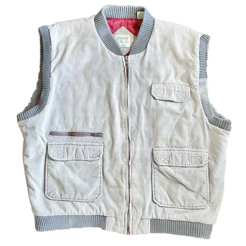 Vintage 80’s St. John’s Bay Insulated Corduroy Utility Vest